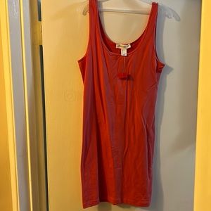 Orange mini dress size small